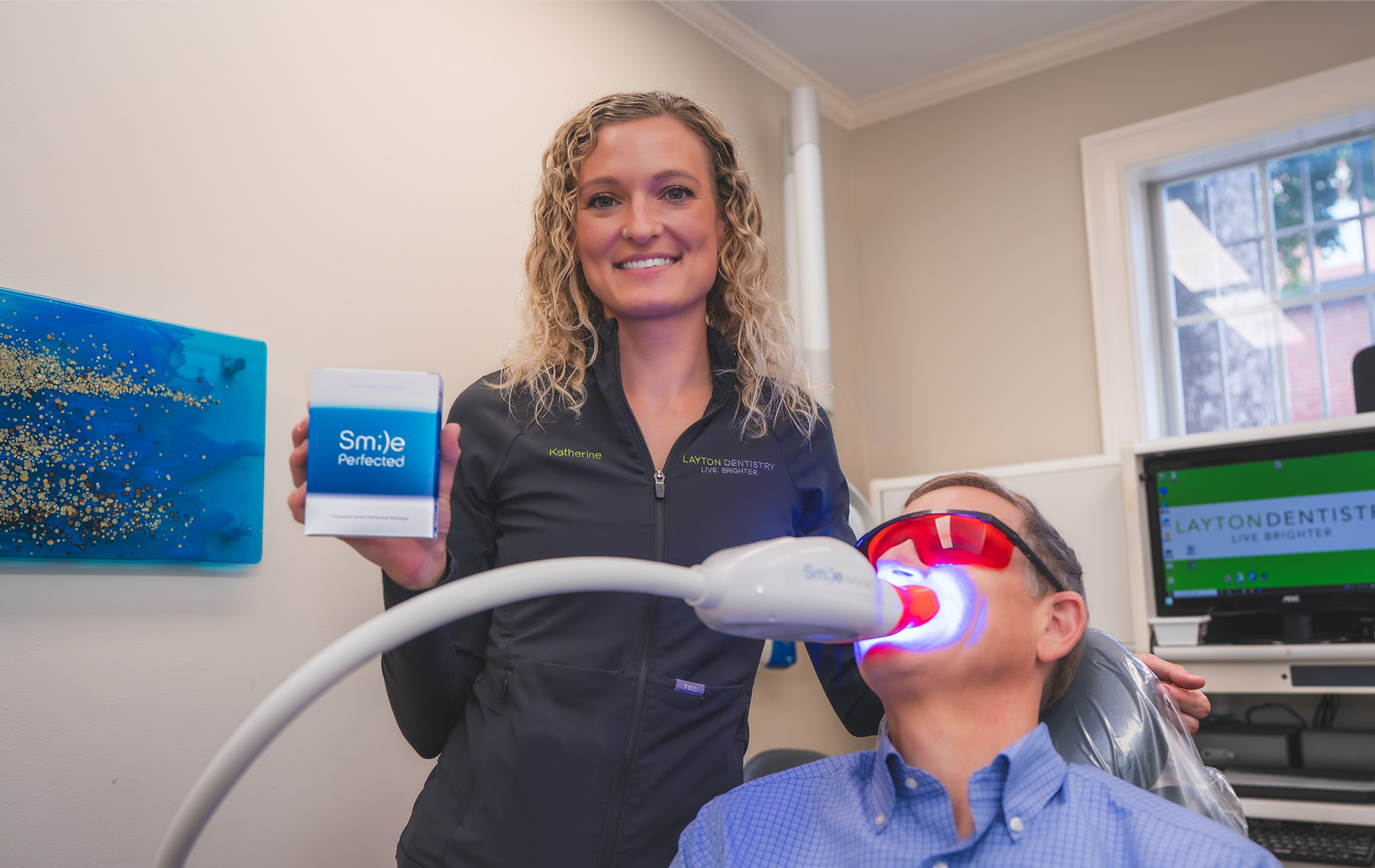 Cosmetic dentistry and smile transformation at Layton Dentistry